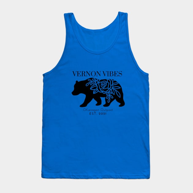 Vernon Vibes Bear Tank Top by Okanagan Outpost